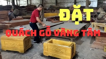 Tiểu quách gỗ vàng tâm | Văn Cương  | Liên Hệ @0936666893