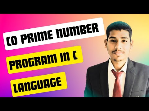 co prime number in c  || what is co prime in c language number || co prime number || @PassionCoding