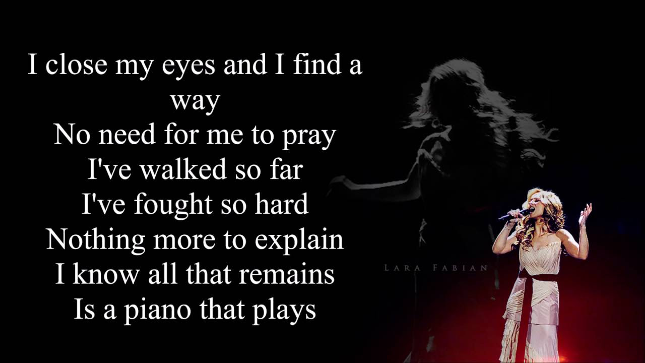 Adagio   Lara Fabian   Lyrics