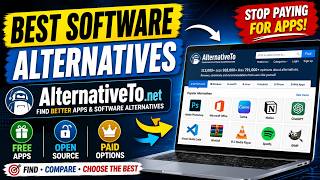 alternativeto.net Free alternative for every all & Software #freesoftware #free #software #app