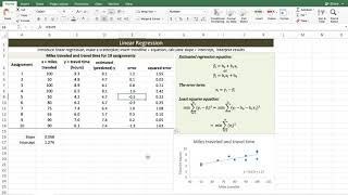 Linear Regression #3 | Calculating and understanding the residuals