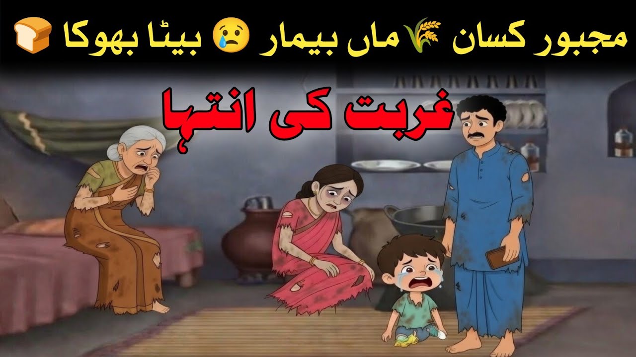 The Painful Story of a Poor Farmer | A Mother’s Illness & A Son’s Hunger 🌾💔غریب کسان کی دردناک کہانی