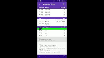 Gamepad Tester