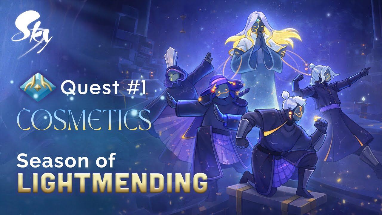 Все косметические предметы и первое задание | Сезон Светопостановления