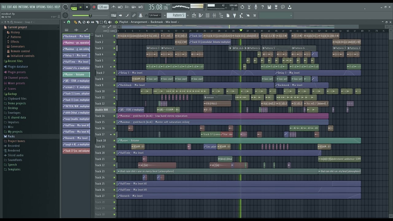 TRAP METAL Type Beat "MINDFVCK." / antikvng & KEDALOS Type Beat [FREE TRAPMETAL FLP]
