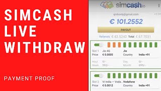 Simcash - Simcash.io Payment Proof - Simcash.io Net Worth