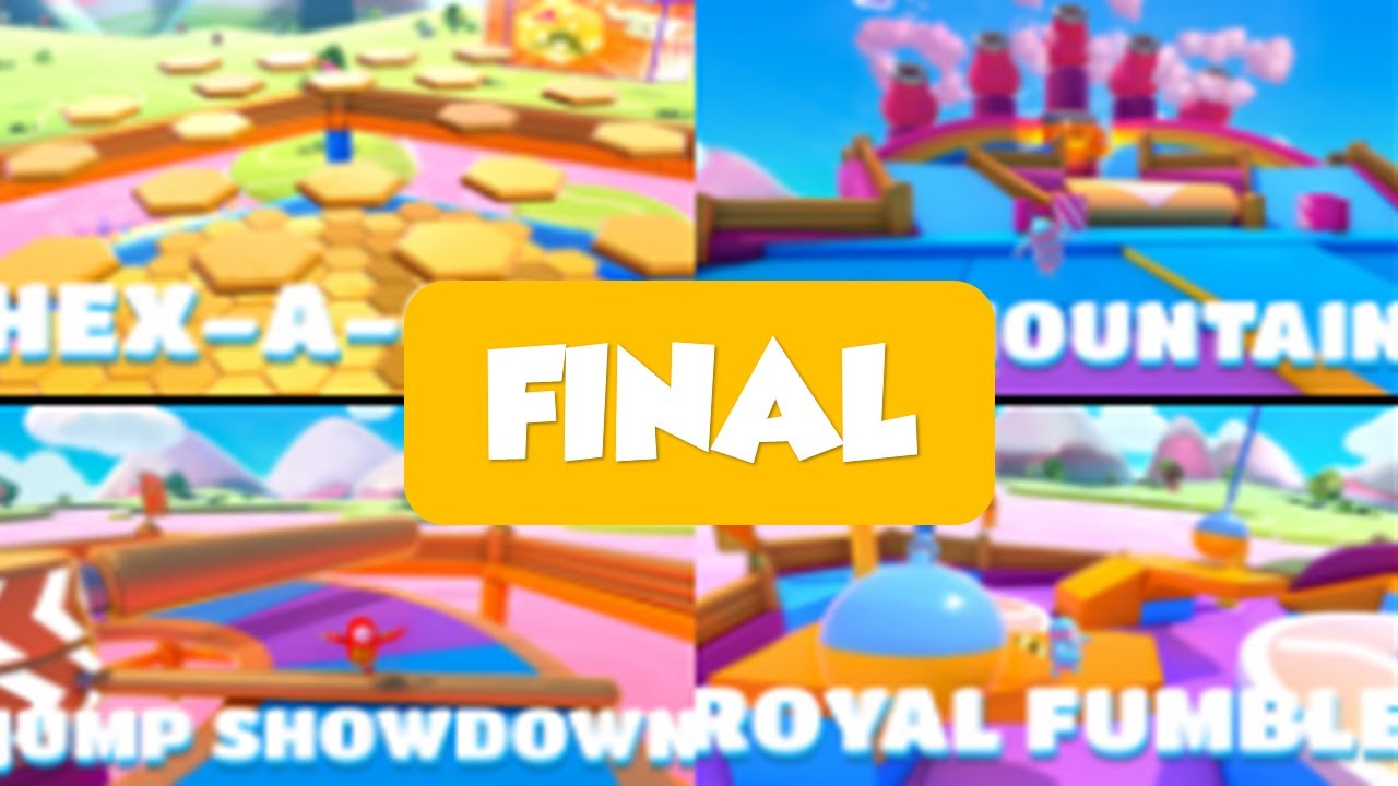 Fall guys - All final minigames