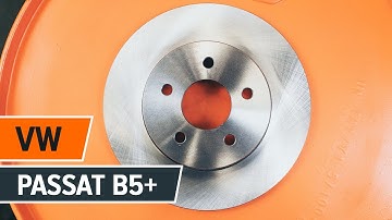 Wie VW PASSAT B5+ Bremsscheiben hinten, Bremsbeläge hinten wechseln TUTORIAL | AUTODOC
