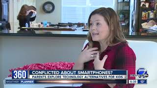 Parents explore phone alternatives for kids