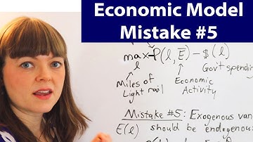 Economic Modelling Mistake #5: Exogenous Variable Should Be Endogenous