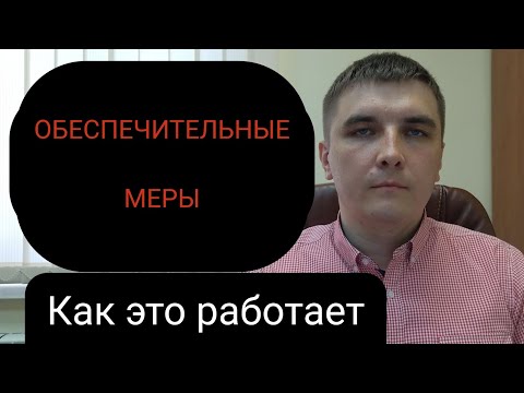 Меры по обеспечению иска и их применение.