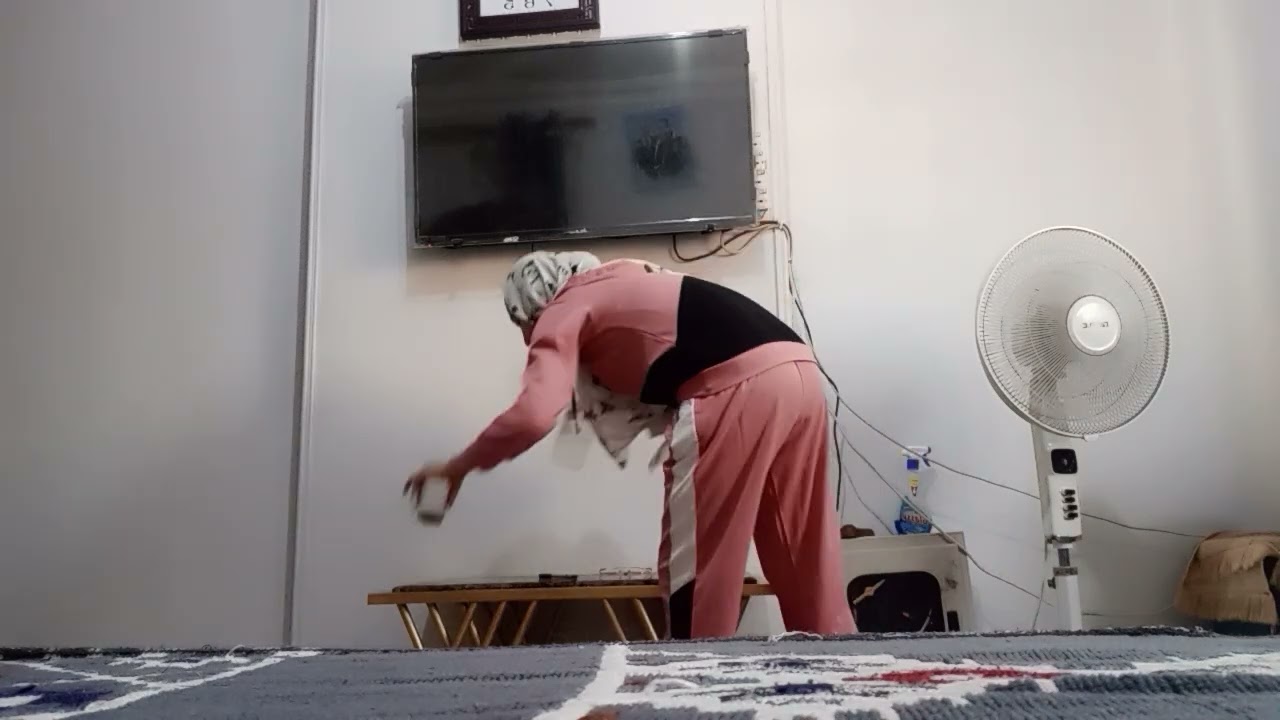 روتين تنظيف الصاله