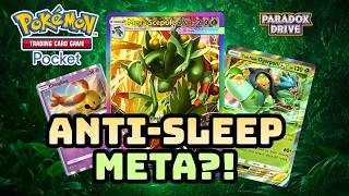 ANTI-SLEEP META?! Push to Master Rank Easily With This Mega Sceptile Deck! | Pokemon TCG Pocket