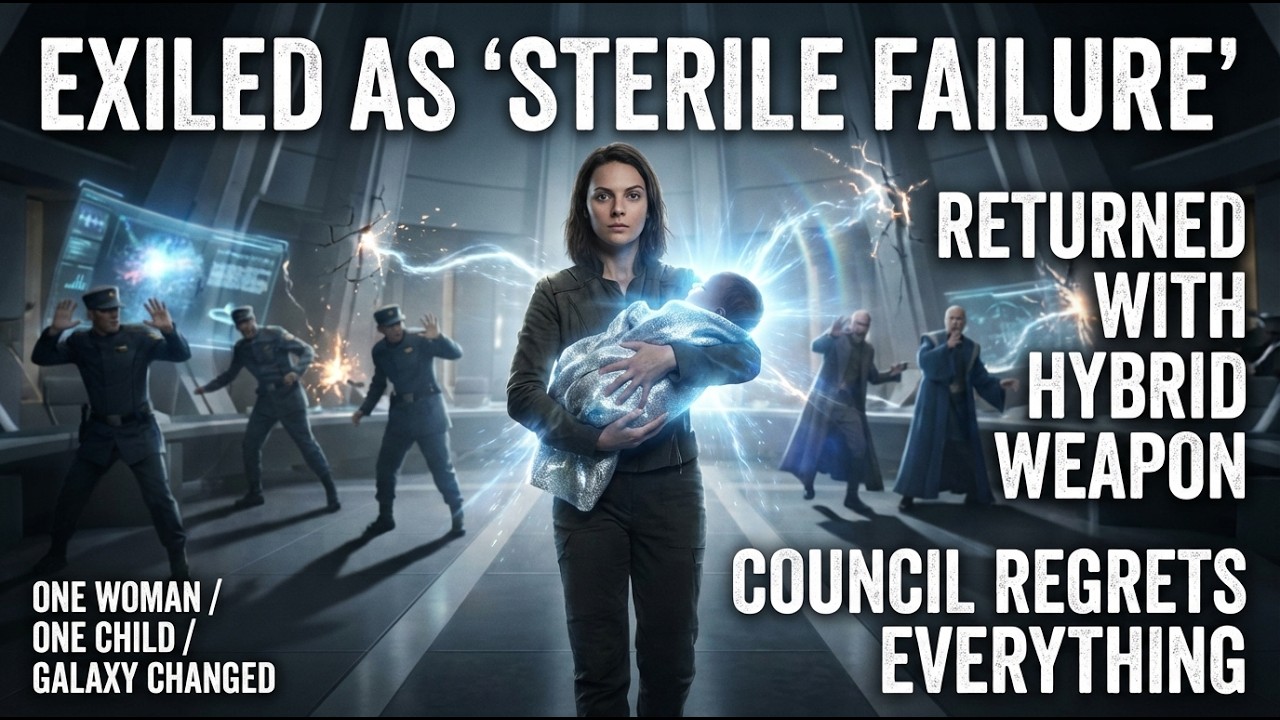 Princess Exiled As 'Sterile' To Earth - Returned With Hybrid That Shocked Galaxy | HFY