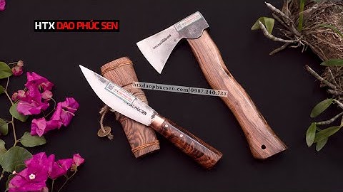 CẶP DAO RÌU MINI -  RẤT THÍCH HỢP ĐỐI VỚI MỌI CHUYẾN ĐI - HÀNG CHUẨN CỦA HTX DAO PHÚC SEN