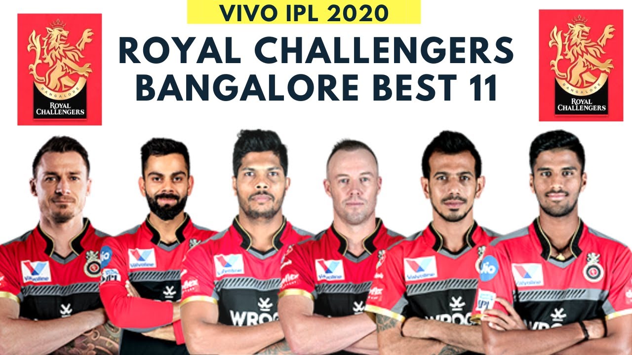 Vivo IPL 2020 Royal Challengers Bangalore Best Playing XI | RCB Playing 11 IPL 2020
