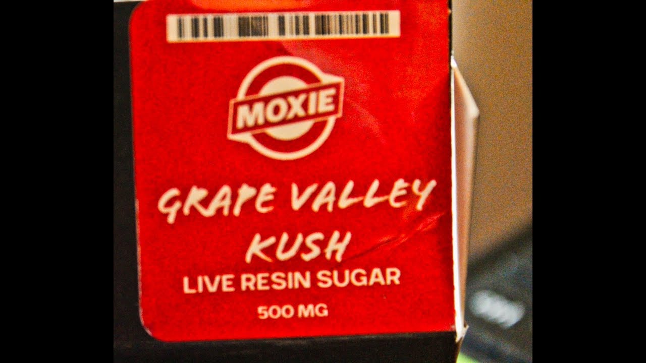 P.a Medical Marijuana ~ MOXIE ~ GRAPE VALLEY KUSH   LIVE SUGAR