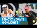 Belinda Bencic vs Lauren Davis Match Highlights (1R) | Australian Open 2021