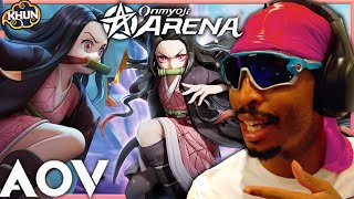 🥇AOV VS ONMYOJI NEZUKO | SKIN COMPARISON