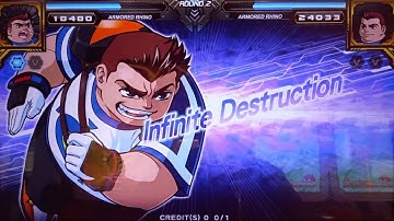 Armored Rhino All Moves Hero of Robots