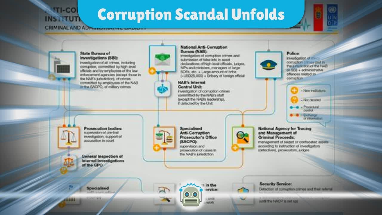 Ukraine's Anti-Corruption Agency Targets President's Chief of Staff Amid Scandal