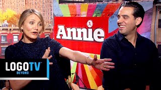 Cameron Diaz & Bobby Cannavale Annie Official Interview