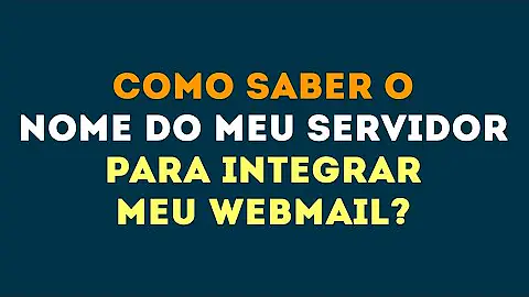 Qual o nome do servidor Exchange?