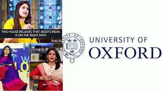 Palki Sharma at Oxford: Modi's India is On the Right Path #india #palkisharma #modi