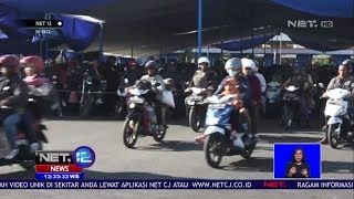 Pemudik Sepeda Motor Mulai Padati Pelabuhan Gilimanuk NET12
