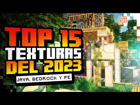 TOP 15 TEXTURE PACKS para MINECRAFT 1.19 - 1.19.3 (JAVA, BEDROCK y PE)😱PAQUETE DE TEXTURAS 1.19.60