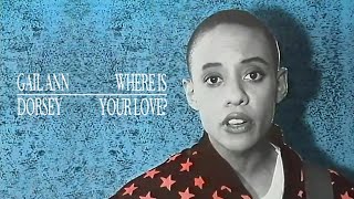 Gail Ann Dorsey - Where Is Your Love? (Musikladen Eurotops) Official Video 1988