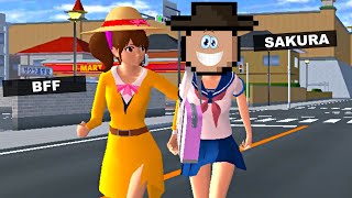 Sakura Voltou Disfarçada Pra Escola Sakura School Simulator Parte 3