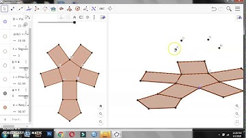 TUTORIAL MEMBUAT JARING-JARING PRISMA SEGILIMA BERATURAN DENGAN APLIKASI GEOGEBRA CLASSIC 6