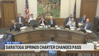 Saratoga Springs Charter changes pass