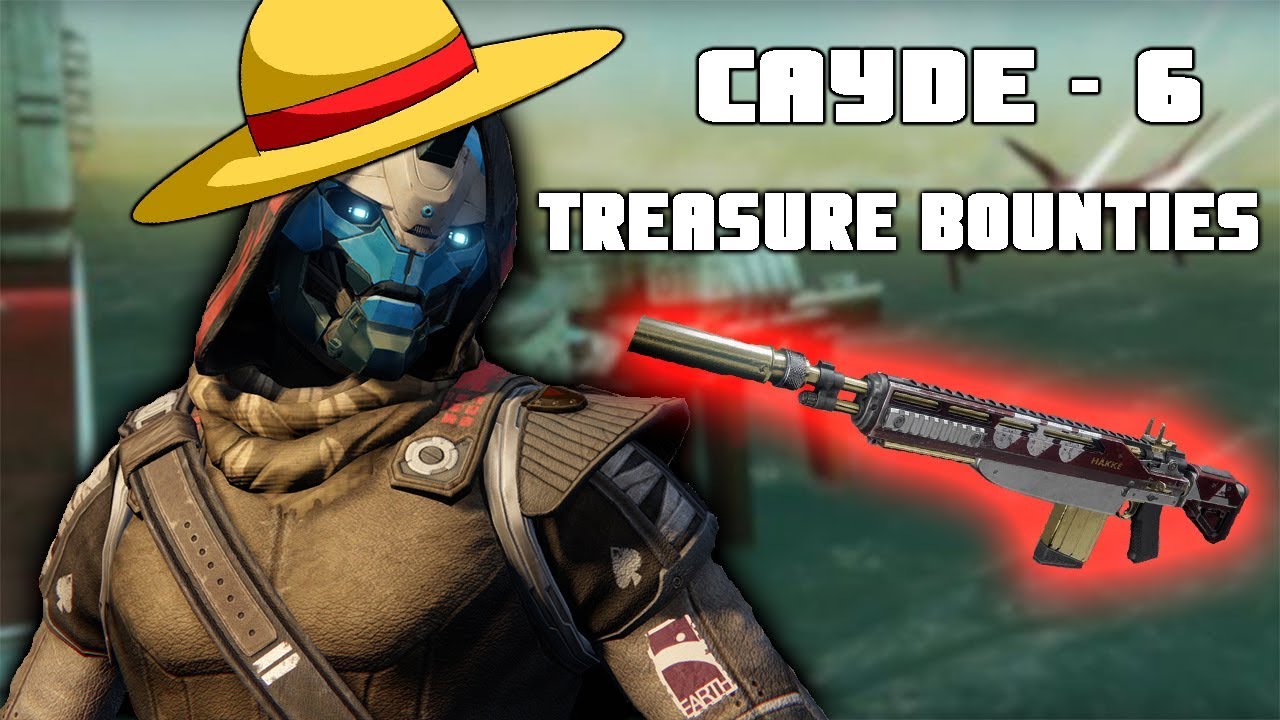 Cayde-6 Week 3 Titan Treasure Maps