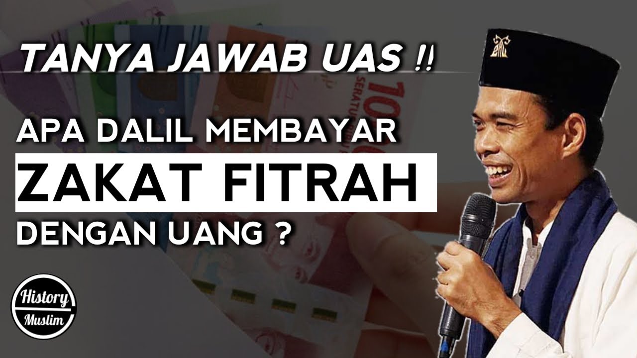 TANYA JAWAB UAS TERBARU | APA DALIL MEMBAYAR ZAKAT FITRAH DENGAN UANG ~ Ustadz Abdul Somad