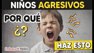 CONDUCTAS AGRESIVAS en NIÑOS 😡💥 ¿Por qué se producen y cómo manejarlas?