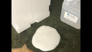 Disolving Polystyrene with Acetone