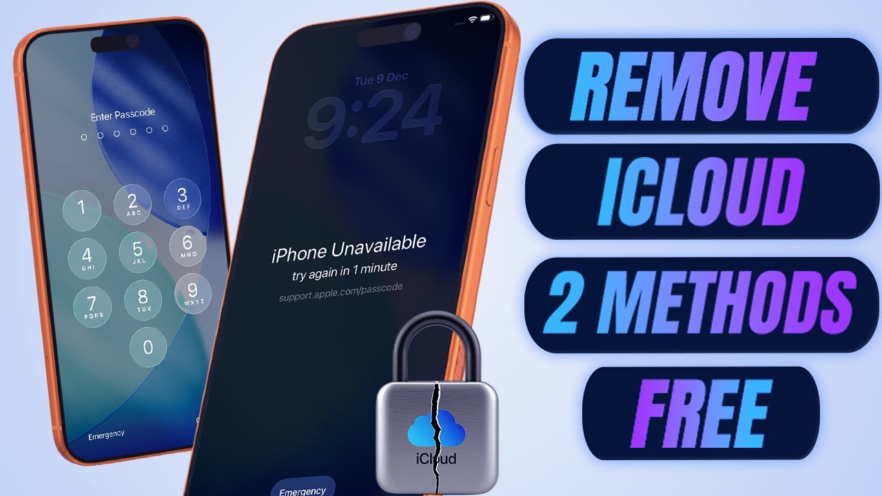 iPhone Unavailable ✅  iCloud Unlock Free – Apple ID and Password Apple Any iPhone iOS
