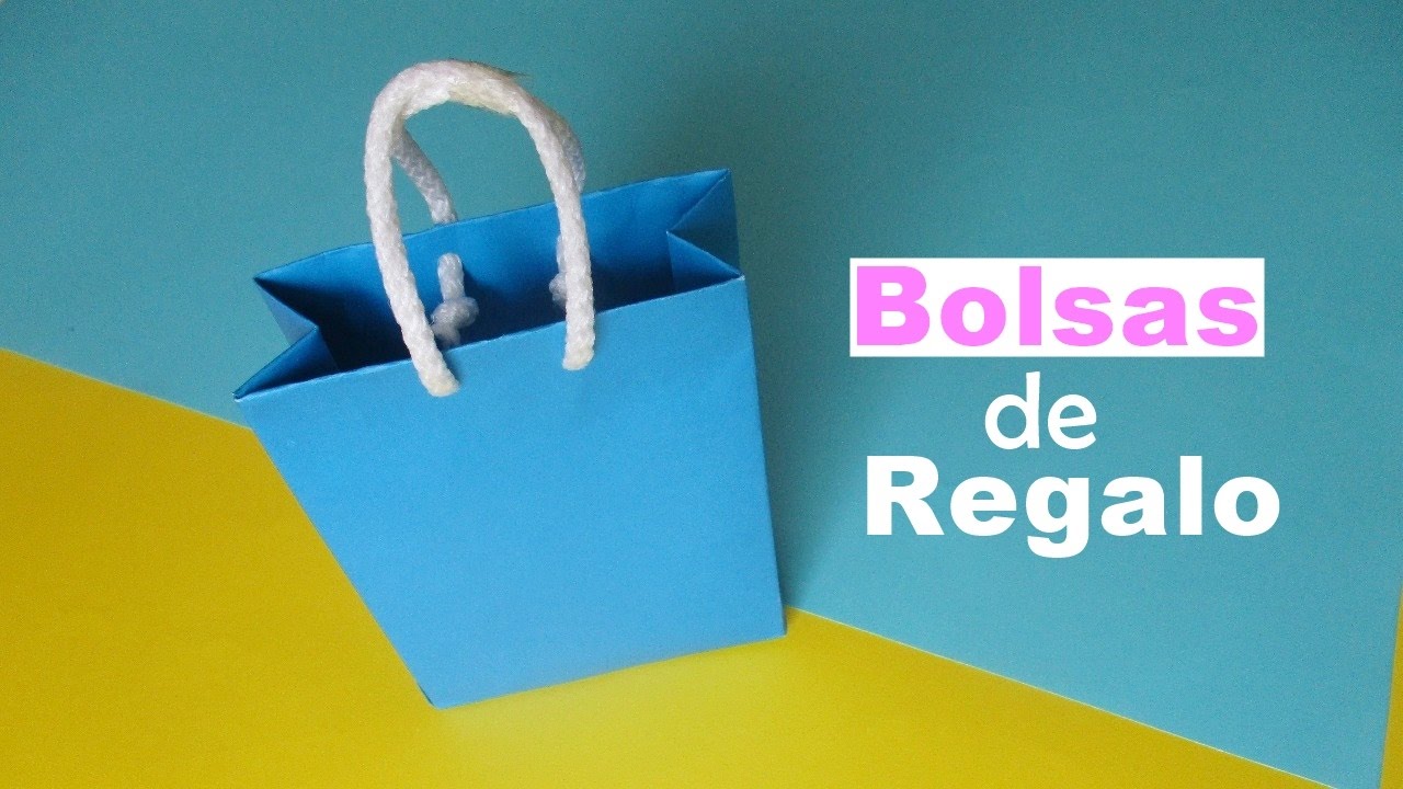 Rascacielos mínimo Tejido como hacer una bolsa de papel para regalo parte 1 - YouTube