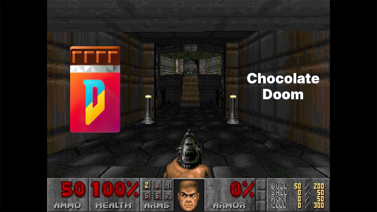 Шоколад — это новая ваниль? Играйте в Doom Hexen Heretic и Srife в ванильном стиле с шоколадным D...