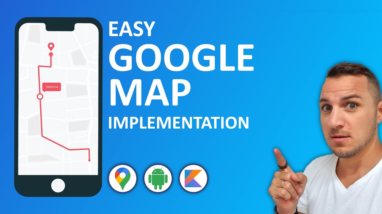 How To Implement Google Maps In Your Android App YouTube