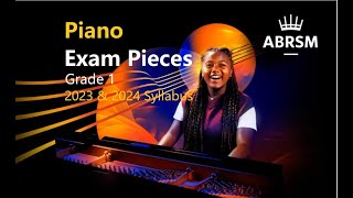 Grade 1 (All 9) ABRSM Piano Exam Pieces 2023 & 2024 Syllabus 【Andrew the Piano Junkie】