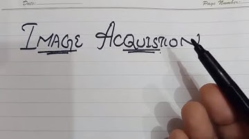 Image acquisition in Digital image processing in urdu hindi