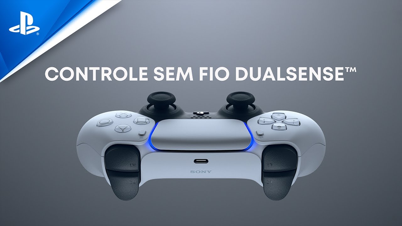 Periféricos - Controle sem fio DualSense com jogos multiplayer