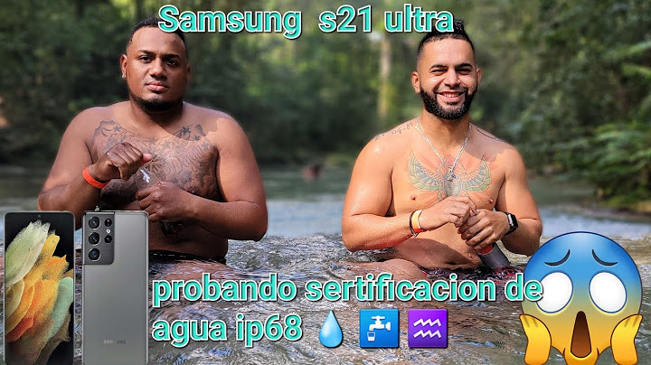 El samsung s21 ultra es resistente al agua