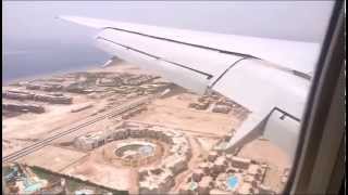 Boeing 757-200 landing at Sharm el Sheikh airport