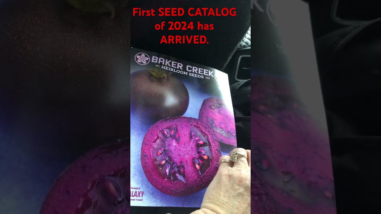 First seed catalog of 2024 has arrived!!!! 