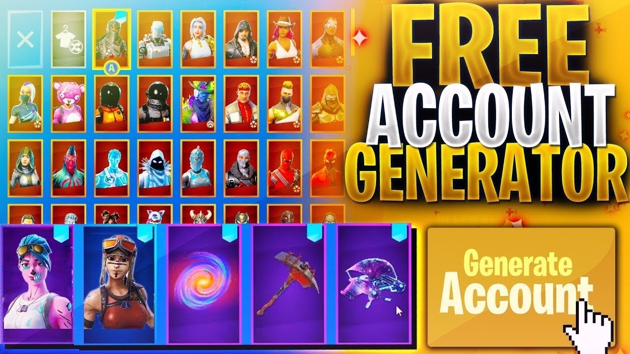 HOW TO GET FREE FORTNITE ACCOUNTS!! (ONLY WORKING WAY) YouTube