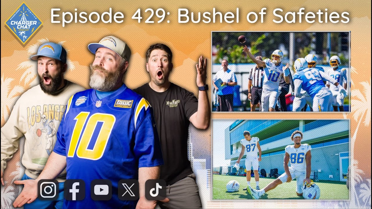 Let's Slay The Giants | Charger Chat Podcast | Bushel of Safeties | An LA Chargers Podcast